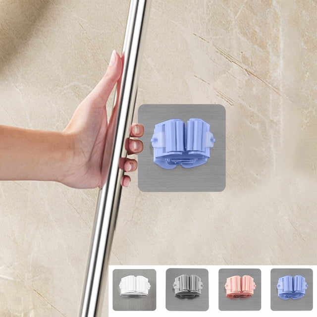 Jusqu'à 65 % de Rabais! Gspmoly Crochets de Vadrouille Sans Trou Adhésifs Solides pour Mur Salle de Bain Cintres de Vadrouille Mur Vadrouille Suspendue Vadrouille Suspendue jusqu'à 65 % de Rabais