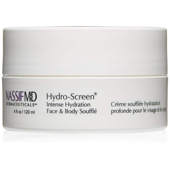 NASSIFMD Hydro-Screen Face And Body Souffle, 4 Fl Oz