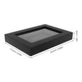 thumbnail image 2 of WRISTBIQUE Black Wall Card Display Frame with Easy Installation for Trading Card Storage, 2 of 7