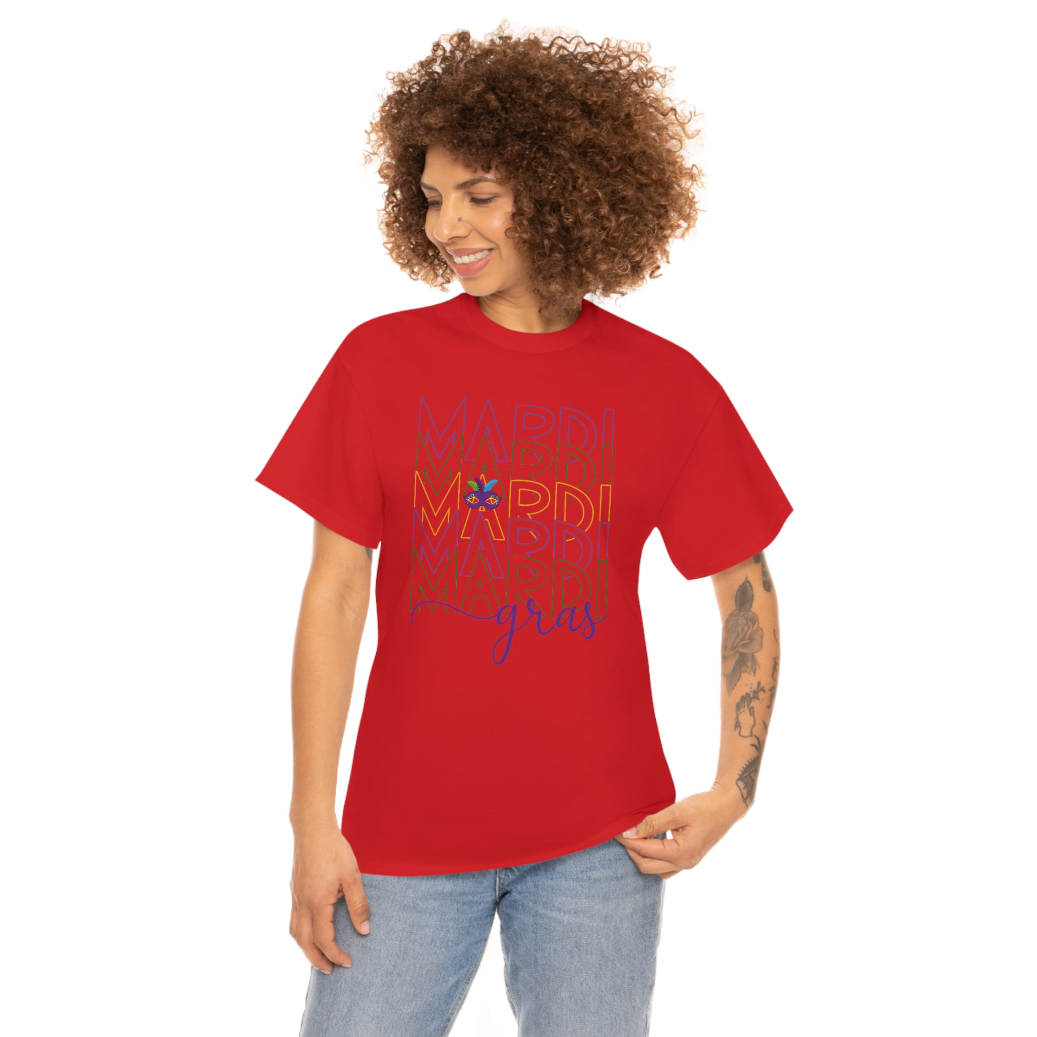 Familyloveshop LLC Mardi Gras T Shirt, Fat Tuesday Shirt, Saints Shirt, Louisiana Shirt, Saints New Orleans Shirt Carnival Party 2023 Shirt, Mardi