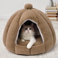thumbnail image 4 of Nido De Gato Estilo Yurta Para Mascotas, Cama Para Gatos Que Mantiene El Calor, Cuatro Estaciones, Casa Universal Para Gatos Inevent PT001367-02, 4 of 7