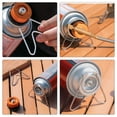 thumbnail image 4 of Raindrops 2Pcs Camping Gas Tank Rack Outdoor Propane Tank Holder Stainless Steel Gas Tank Holder, 4 of 7