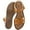 7126 Brown, variant on Ecetana Flat Sandals for Women Comfortable Walking Summer Beach Womens Sandals