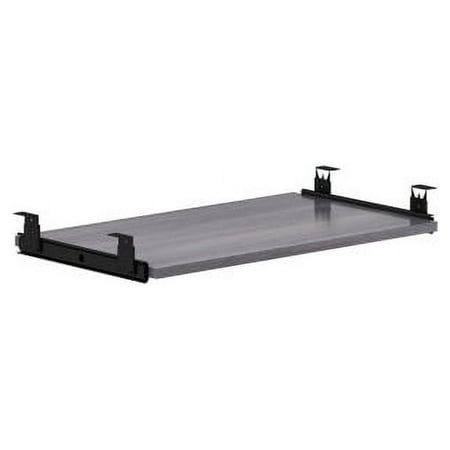 UPC: 0035255695671 | Lorell Weathered Charcoal Laminate Desking 26 x 0.8 x 15.4 – Material: Melamine Work Surface – Finish: Charcoal