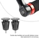 thumbnail image 5 of 1 par de tapones para manillar de bicicleta de aleación de aluminio para manillar de bicicleta de monta?a (negro) Ecomeon no, 5 of 6