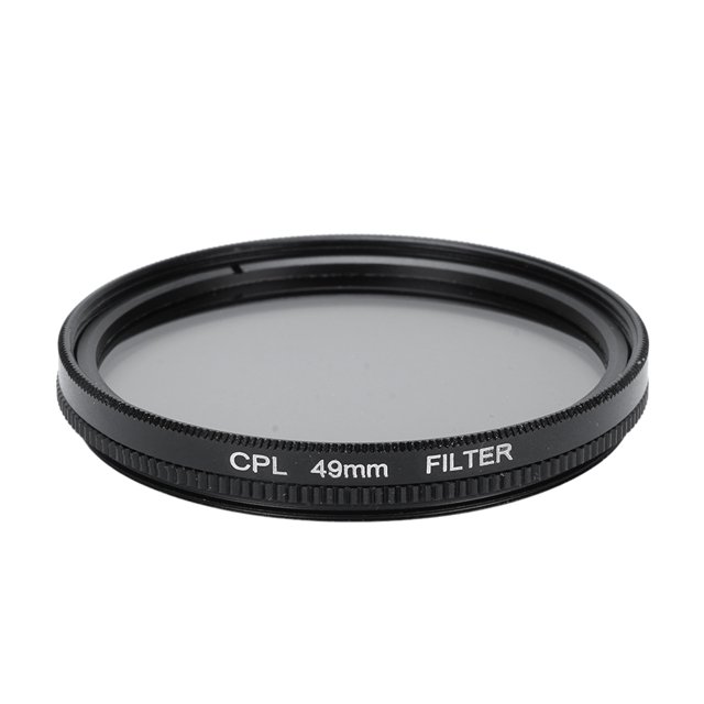 Filtre Polariseur Circulaire, Filtre Polariseur Multi-Couches Haute Définition CPL, Filtre Polariseur Circulaire pour Objectif de Caméra avec Étui de Rangement