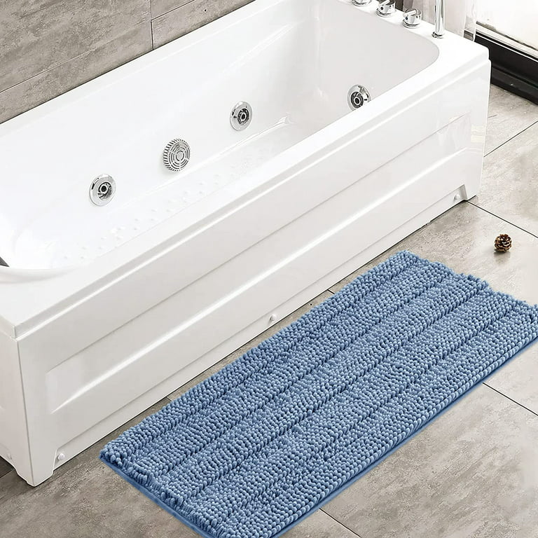 ACCUMTEK Striped Sand Bathroom Rug Set 3 Pieces Ultra Soft, Non Slip  Chenille Toilet Mat, Absorbent Plush Shaggy Bath Mats for Bathroom,  Bedroom, Kitchen - Yahoo Shopping