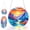 Color 7, variant on 7.09inch Acrylic Puzzle Suncatcher Window Hanging Decor DIY Sun Catcher Puzzle Ornament Kit with Chain for Window Door Balcony Wall