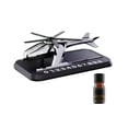 thumbnail image 2 of Joernso Solar Energy Rotating Aromatherapy Car Air Freshener with Phone Number Helicopter Shape Essential Oil Diffuser Interior Decoration, 2 of 8
