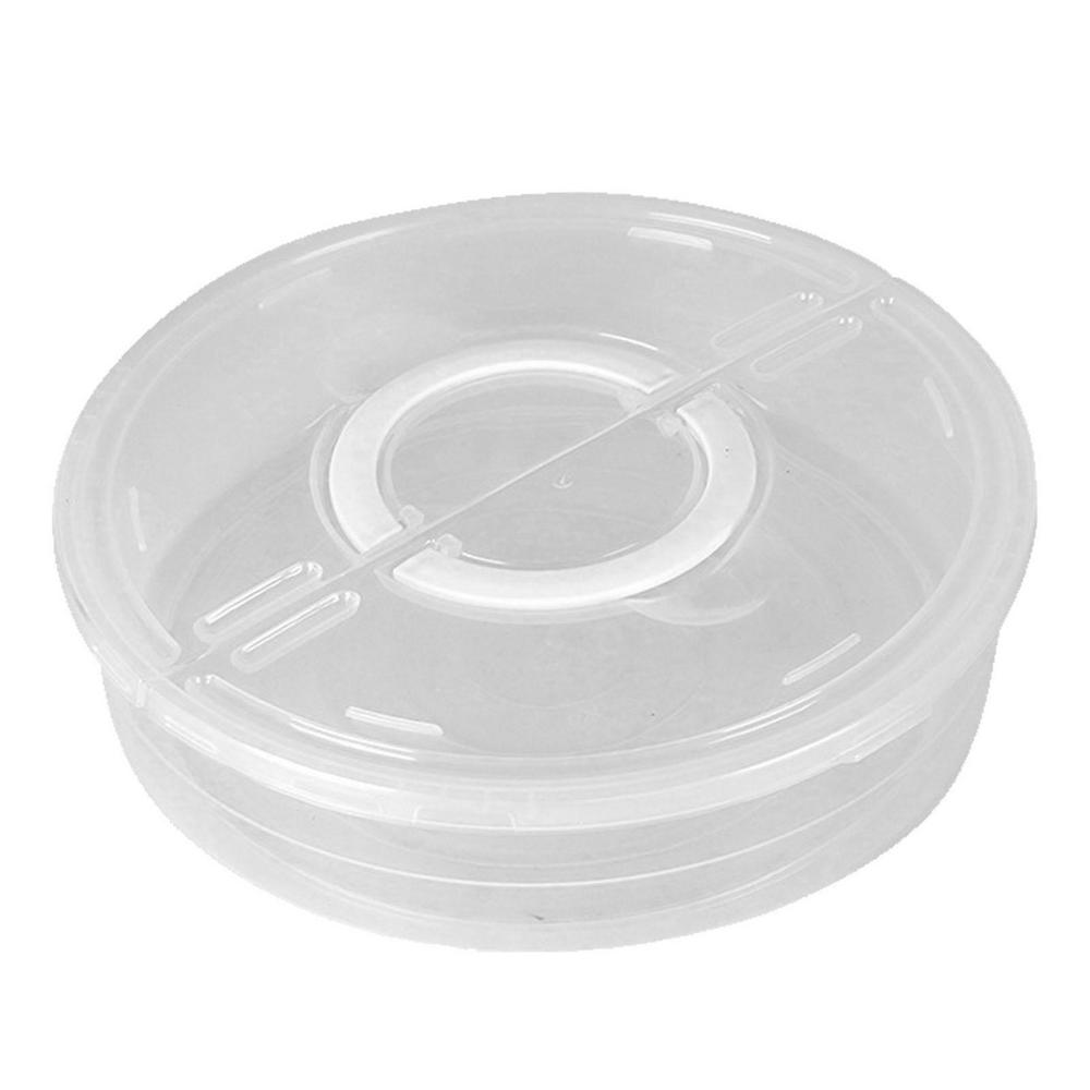 Freezer Containers Transparent Food Containers with Removable Drain