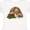thumbnail image 4 of Inktastic Cute Pile of Turtles Boys or Girls Long Sleeve Baby Bodysuit, 4 of 5