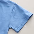thumbnail image 6 of EnJoCho Toddler Baby Boy Summer Clothes Letter Graphic Short Sleeve Shirt T-Shirt Tops + Casual Shorts Outfit Set, 6 of 9