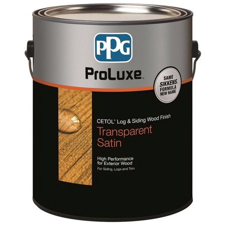 Ppg Sik42078/01 Proluxe Cetol Log & Siding Transparent Satin Wood Finish, Natural, Gal