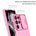 thumbnail image 4 of Decase Rugged Case for Samsung Galaxy S23 FE with Slide Camera Lens Protector,Heavy Duty Hybrid Military Grade Drop Protection Shockproof Kickstand Phone Cover,for Samsung Galaxy S23 FE,Pink, 4 of 9