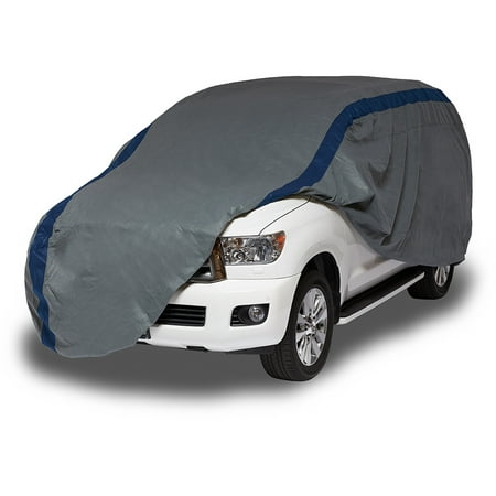 Duck Covers 15&#34;x5&#34; Weather Defender SUV Automotive Exterior Cover Gray/Blue