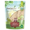 Organic Whole Psyllium Husks, 0.25 Pounds -Non-GMO, Kosher, Raw, Vegan - by Food to Live