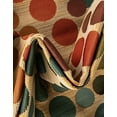 thumbnail image 6 of Unique Loom Outdoor Modern Collection Area Rug - Spark (5' 3" x 8' Oval Beige/Burgundy), 6 of 8
