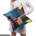 thumbnail image 4 of Ambesonne Retro Fabric by the Yard Upholstery, Vintage Geometric Shapes, 10 Yards, Multicolor, 4 of 4