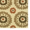 thumbnail image 3 of Linon Le Soleil Lenoir Hand Hooked Polypropylene 5'x7' Rug in Ivory, 3 of 6