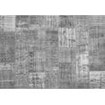 thumbnail image 1 of Ahgly Company Indoor Rectangle Patchwork Gray Transitional Area Rugs, 8' x 12', 1 of 1