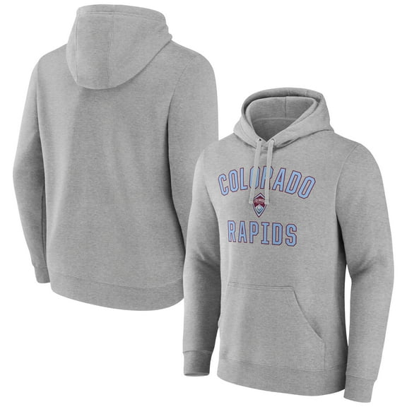 Men's Gray Colorado Rapids Victory Arch Pullover Hoodie