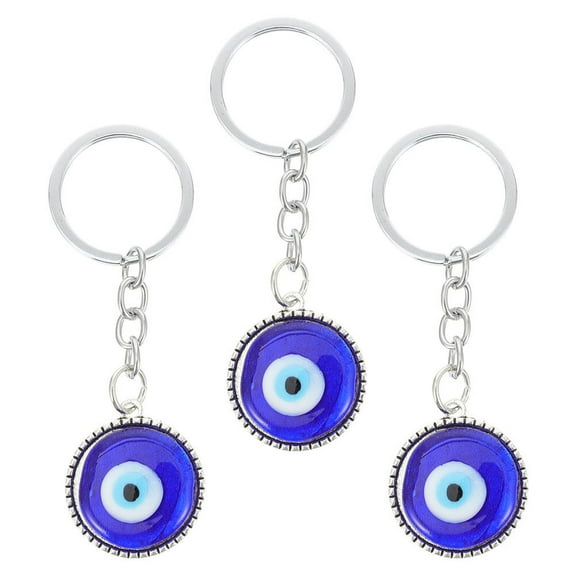 GOOHOCHY  3 Pcs Evil Accessories Metal Keychain Portable Delicate Workmanship