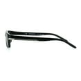 thumbnail image 3 of Mens Narrow Rectangular Plastic Powered Sun Reader Reading Glasses Black 1.5, 3 of 4