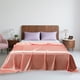 thumbnail image 4 of Sábanas de Seda de Lujo | Color Liso, Lavables, Suaves Al Tacto | 228 X 259 Cm | Color Rosa Tinta | 1 Unidad | Fácil Cuidado | Ideal para Regalar, 4 of 6