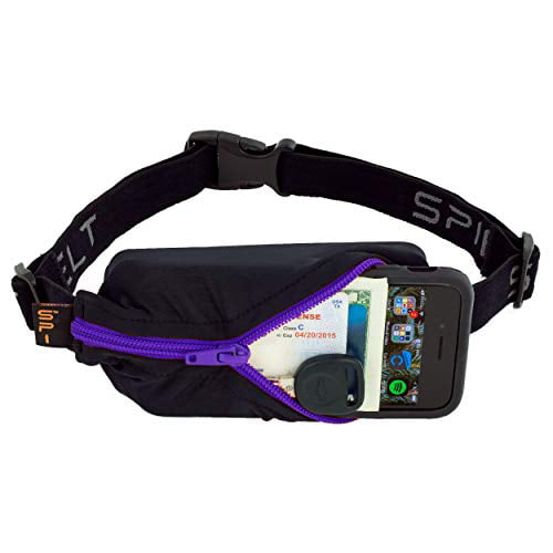 Perfect LED Safety Slim Pack runners Waist Pack w/ Expandable Pocket Keys I.D. 