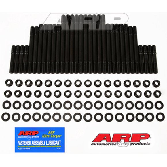 ARP Fasteners 235-4702 Cylinder Head Stud For Use With Chevy Big Block; Brodix/ -2/ -4/ 2x/ 3x/ Canfield/ Holley/ Big Duke; 12 Point Nuts With Undercut Studs; Black Oxide; Chrome Moly
