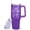 Purple, variant on Best Friend Birthday Gift 40 oz Tumbler with Handle and Straw, Reusable Insulated Stainless Steel Bestie Tumblers