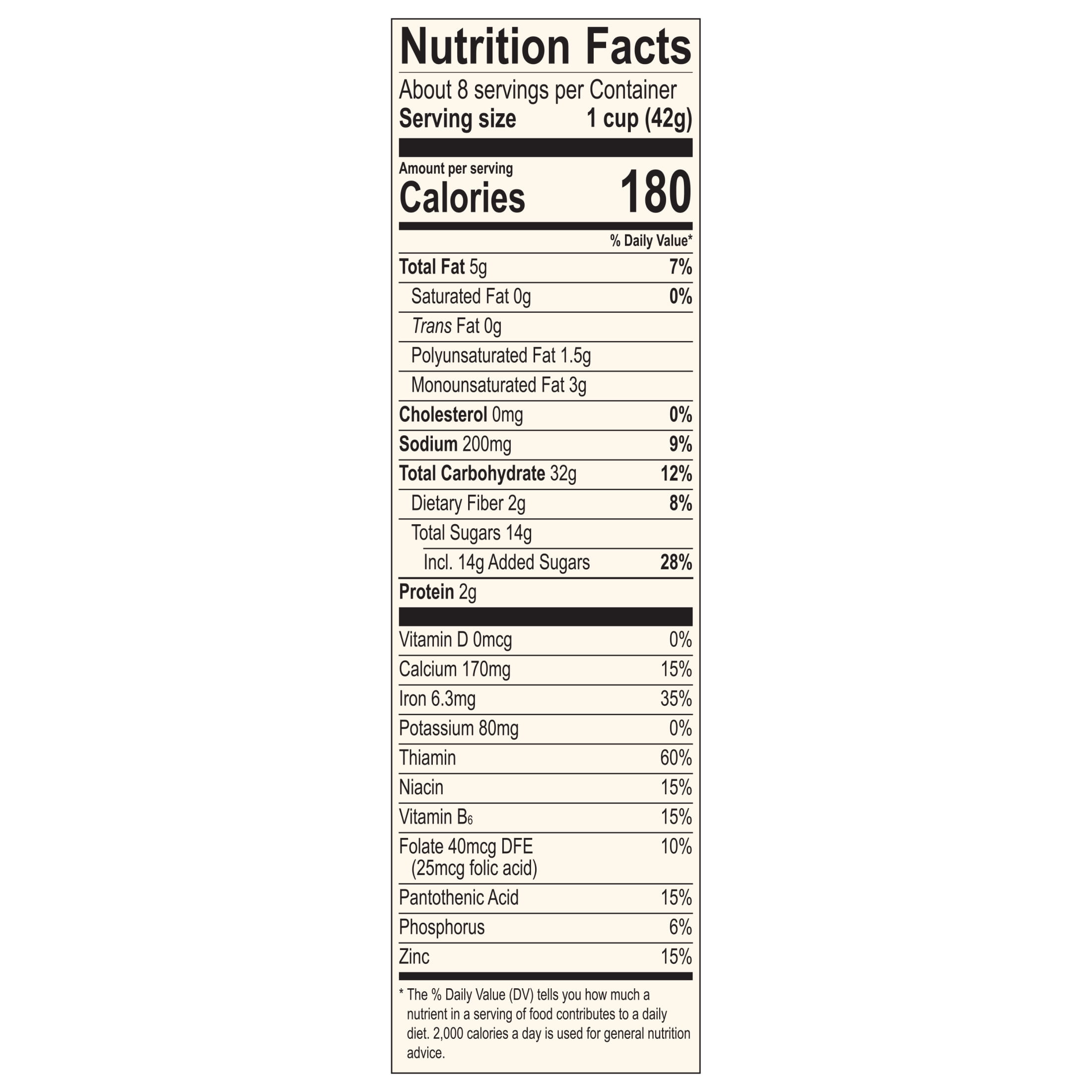 (4 pack) Mom's Best Toasted Cinnamon Squares Cereal, Cinnamon Cereal, 12 OZ Box