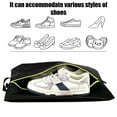 thumbnail image 4 of Shoe Bags for Travel,Large Transparent Shoe Organizer with Handle Dustproof Shoe Bag Reusable Shoe Storage Bags for Men & Women, 4 of 6