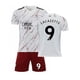 thumbnail image 1 of 2022 Nueva camiseta de fútbol para niños 9 # Lacazette 10 # Ozil 14 # Aubameyang Pantalones cortos de moda Camisetas de fútbol Conjunto de traje de niño y niña-9 Blanco-22 BmatwkZeng Bmatwe Jersey, 1 of 2