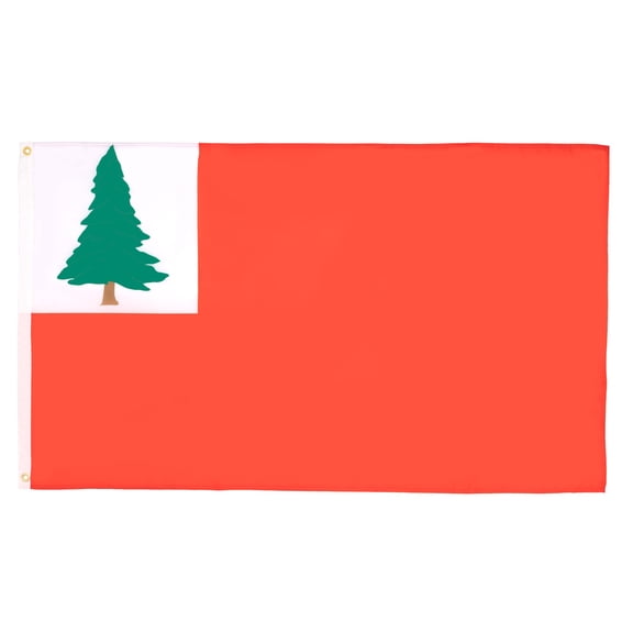 AZ Flag New England Flag 2x3 ft American 100D Polyester 2 Grommets 90x60 cm