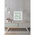 thumbnail image 4 of Marmont Hill Your Vibe Attracts Your Tribe II Framed Wall Art, 4 of 6