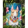 thumbnail image 3 of English Bull Terrier Luau Garden Flag 11.25 in x 15.5 in, 3 of 5