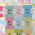 FENGGUIQU adhesive book tabs Assorted Color Tear-Resistant Writable ...