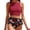Wine, variant on FcBaudy 2 Piece Swimsuit for Women, Swim Suits for Women, Womens Bikini Set Print Two Piece Swimsuits Bathing Suit Swimwear Women Swimsuit