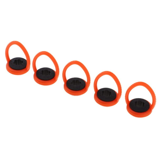 5 colgadores de plástico naranja para mesa de billar o snooker, 13 mm 13mm
