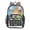 Space Kitties, variant on Clear Backpack Heavy Duty PVC Transparent Backpack for College Workplace, Steampunk Astro
