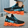 thumbnail image 6 of Women Men Running Shoes Breathable Non Slip Mesh Sneakers, Hollow Outsole Athletic Shoes Blade Type Fashion Sneakers Sport Workout Gym, 6 of 12