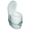 Porta Potti Curve 550E Portable Toilet for RVs / Boats / Camping / Healthcare / Toddler Training / Trucks / Vans - Thetford 92360