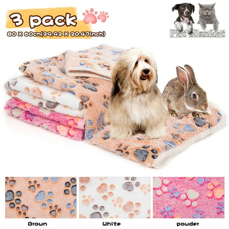 Luxmo Guinea Pig Blanket 3 Pack Small Animal Soft Warm Pet Fleece Blankets Sleep Mat Pad Cover Flannel Throw for Hamster Guinea Pig Rabbit Dog Cat Chinchilla Hedgehog