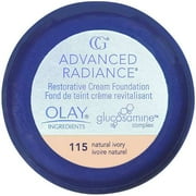 Cover Girl: 115 Natural Ivory Advanced Radiance Restorative Cream Foundation, 28 ml