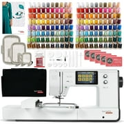 Bernette B70 10" x 6" Embroidery Machine with 160 Embroidery Thread Spools