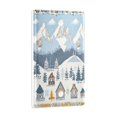 thumbnail image 2 of Yayeee Blank Wall Plate Cover 1-Gang 4.5"x2.7" Home Unused Decorative Outlet, Winter Village Serenity, 2 of 7