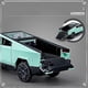 thumbnail image 5 of 1/32 Cybertruck Pickup Trailer Alloy Car Model Diecasts Metal Off-road Vehicles Truck Model Sound and Light Kids Toys Gift Toy Cars, 5 of 5