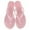 Pink, variant on Slippers for Women,Ladies Summer Transparent Jelly Flat Bottom Clip Toe Flip Flops Beach Sandal Slippers,Womens Slippers,Black,6.5
