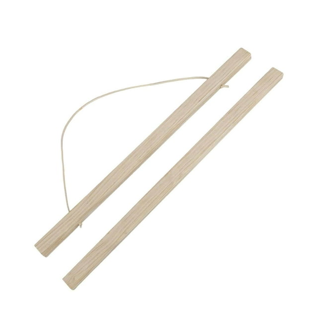 ziyahi Magnetic Poster Hanger Frame Wooden for Maps Painting Scroll Picture Clip 41cm